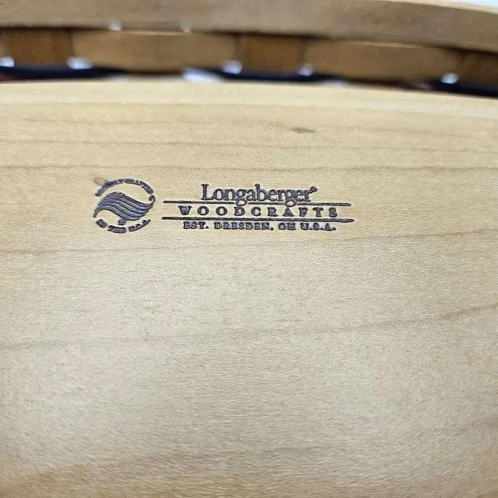 Longaberger 2009 Barack Obama Inaugural Basket with Lid Only No Protector